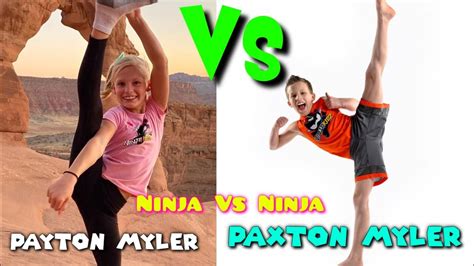 Payton Delu Vs Paxton Myler Ninja Kid Tv Memeber Comparison Instagram