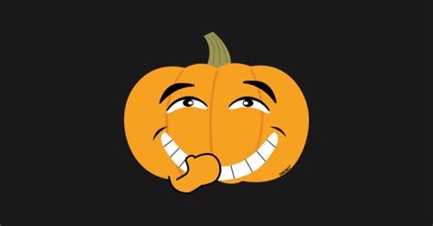 Smiling Laughing With Hand Pumpkin Halloween Emoji Halloween