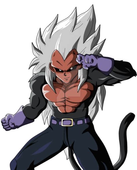 Vegeta Ssj5 Pgv Version By Blackgokque On Deviantart