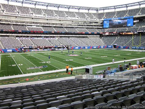 Seat View From Section 142 At Metlife Stadium New York Jets