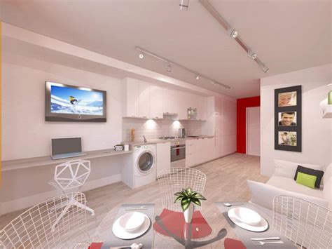 Stylish And Functional Suburban Small Condo Apartment