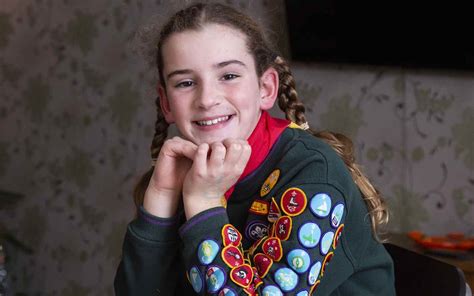 Eager Beaver 10 Year Old Girl Becomes One Of The First Scouts In The