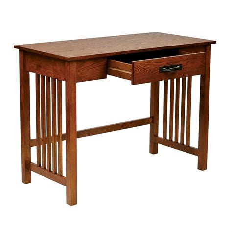 Mission Style Desk Picture Osp Home Furnishings Solid Wood Writing