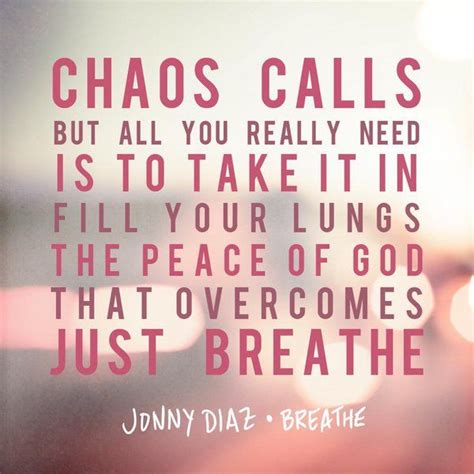 Breathe Jonny Diaz Christian Song Lyrics Just Breathe Quotes Song