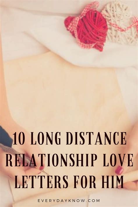 10 Long Distance Relationship Love Letters For Him Letter For Him