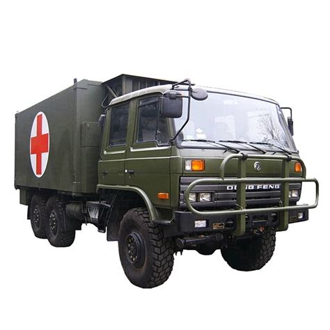 China Dongfeng 6x6 Leftright Hand Drive Military Ambulance Fuel