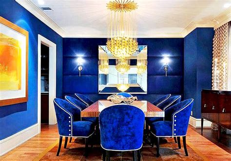 Blue Themed Dining Room Besticoulddo