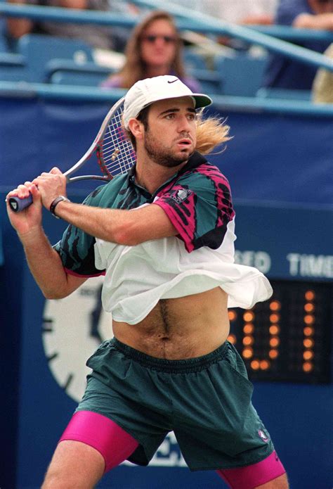 In Photos Andre Agassi’s Bold Style That Made Him A Fashion Icon Over The Years