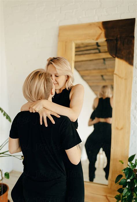 Lesbian Couple In Love Del Colaborador De Stocksy Alexey Kuzma