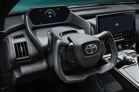 Toyota bz4x concept's exterior design anticipates people's high expectations of an electric vehicle driving experience without having to make compromises. Toyota concept bZ4X Le nouveau SUV full électrique