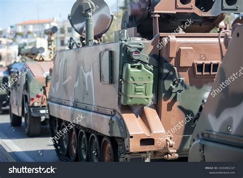 Стоковая фотография 2141461127 M113 Armored Personnel Carrier Apc