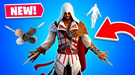 New Assassins Creed Skin Early Winning In Solos Fortnite Youtube