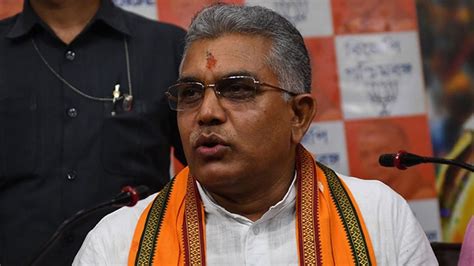 we could not take our lok sabha success forward west bengal bjp chief dilip ghosh news nation