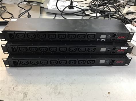 User manual for apc switched rack pdu ap8932. 3X APC Switched Rack PDU, 1U, 12A/208V, 10A/230V, Not ...