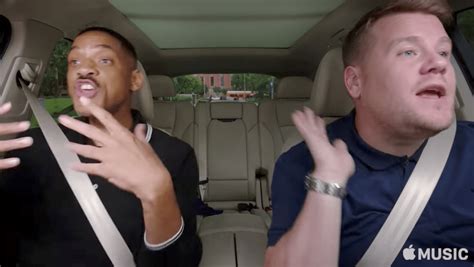 Will Smith James Corden Talk Obama And Gets ‘jiggy In First Episode Of ‘carpool Karaoke The