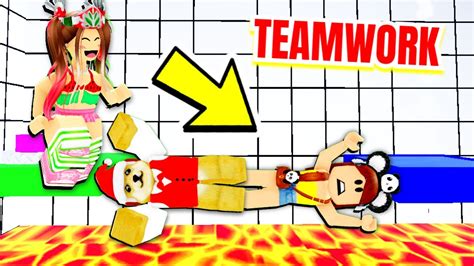 Roblox PLAYER Teamwork Puzzles YouTube