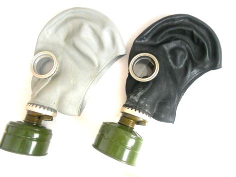 Vintage Soviet Gas Mask Gp 5 Ussr Era 1980s Russian Gas Mask