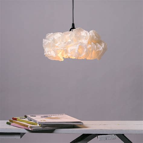Large Paper Ceiling Light Shades Shiro White Organic Large Dome