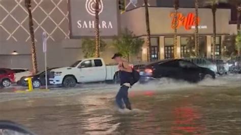 Severe storm turns Vegas Strip into a ‘river,’ over 2 missing amid