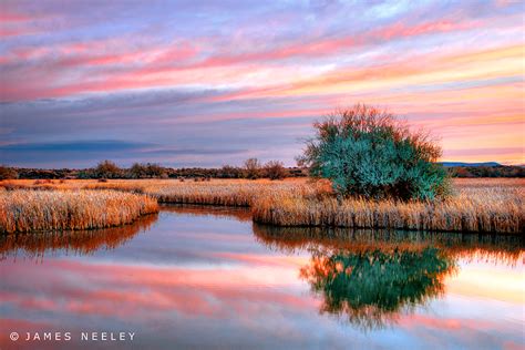 Sunrise At Market Lake Colorful Striated Clouds Provided Flickr
