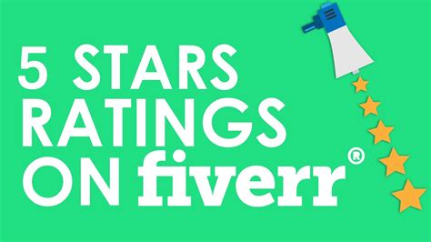 How To Get 5 Stars Rating On Fiverr Youtube