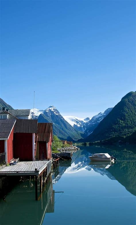 The Sognefjord Is Norways Longest And Deepest Fjord And Its Famous