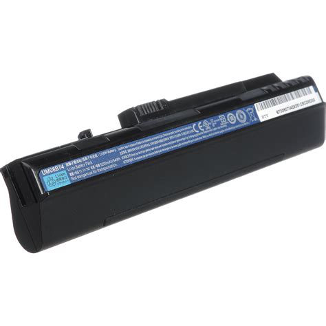 Acer 6 Cell Lithium Ion Battery Black Lcbtp00067 Bandh Photo