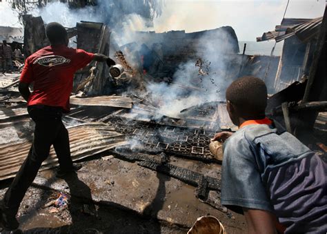 Riots Batter Kenya As Rivals Declare Victory The New York Times