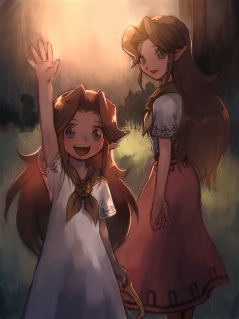 Cremia And Romani The Legend Of Zelda And 1 More Drawn By Aoki