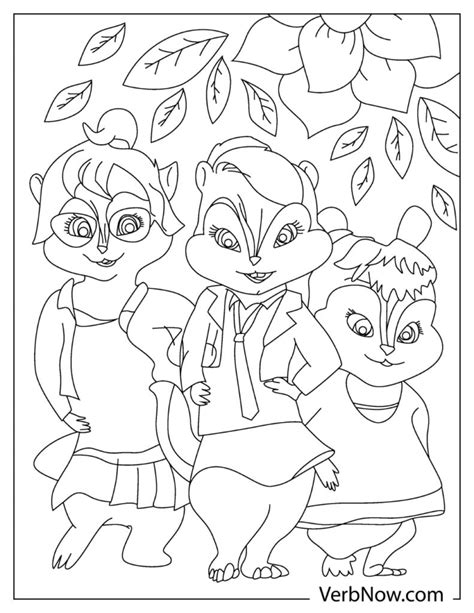 The Chipettes Coloring Pages Home Interior Design