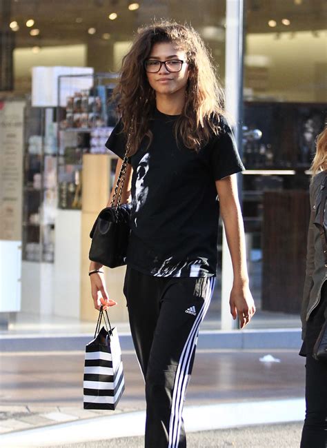 Zendaya Coleman Out Shopping At Grove In Los Angeles 08122016