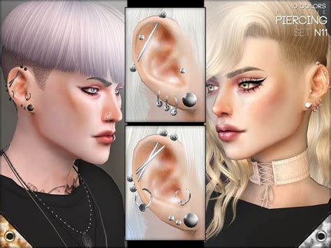 Sims 4 Ear Tattoo