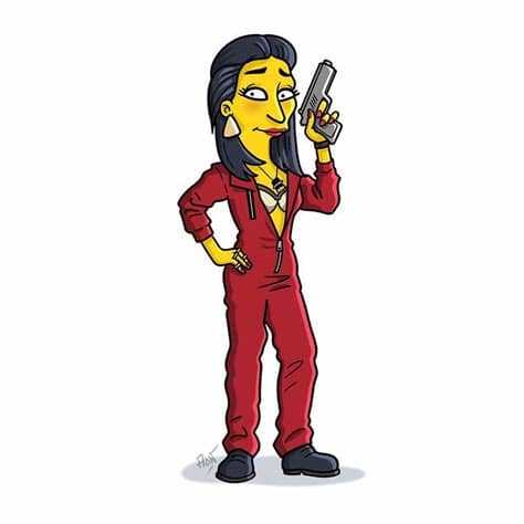 Cartoonist Transforms The Characters From The Series "La ...