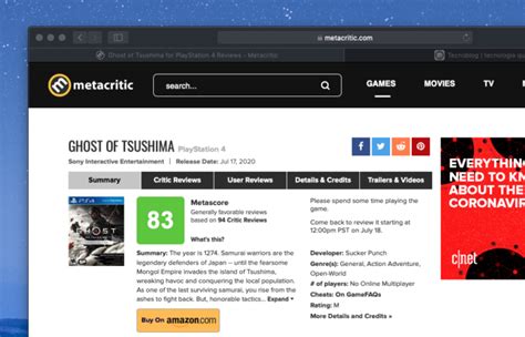 Schottz Tech Como Funcionam As Notas Do Metacritic Internet Tecnoblog