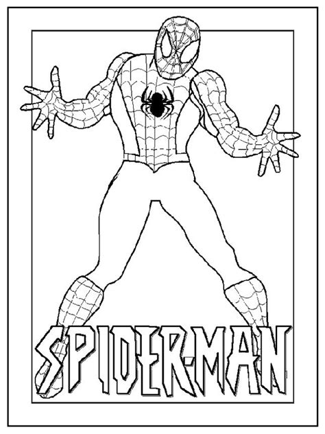 Planse De Colorat Cu Spiderman Sfatulmamicilorro