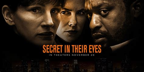 The great secret of life. SECRET IN THEIR EYES | STX Entertainment
