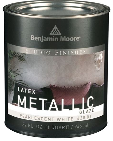 Benjamin Moore Studio Finishes Metallic Glaze 620 Silver