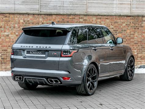 Performance in all conditions is electrifying. 2018 Used Land Rover Range Rover Sport Svr | Corris Grey