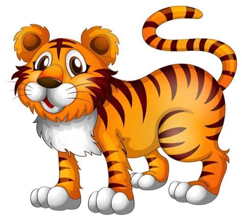 Tiger Cartoon 1 Beautiful Canvas And Framed Prints Personalise With A