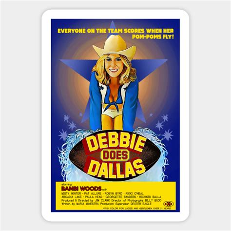 Debbie Does Dallas Porn Magnet TeePublic