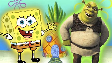Shrek And Spongebob