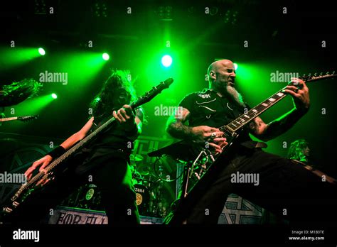 The American Thrash Metal Band Anthrax Performs A Live Concert At Usf