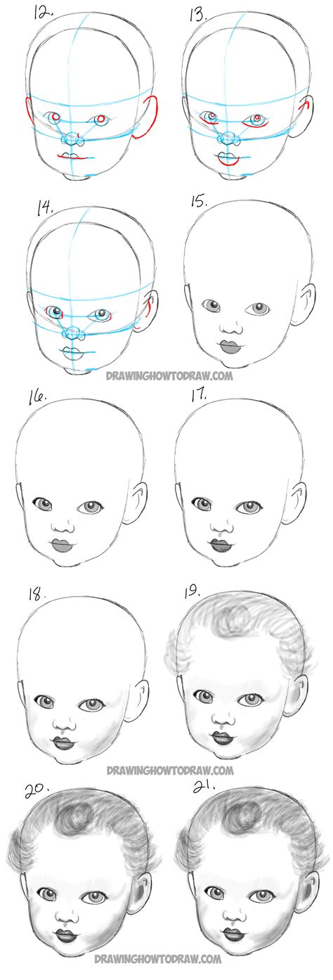 Https://tommynaija.com/draw/how To Draw A Baby Face Steps