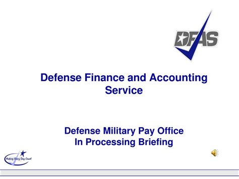 Ppt Defense Finance And Accounting Service Defense