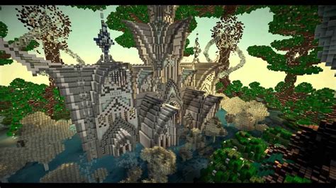 Minecraft Cinematic Fantasia Forest Youtube