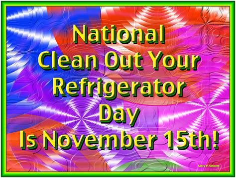 National Clean Out Your Refrigerator Day Is November 15th Flickr