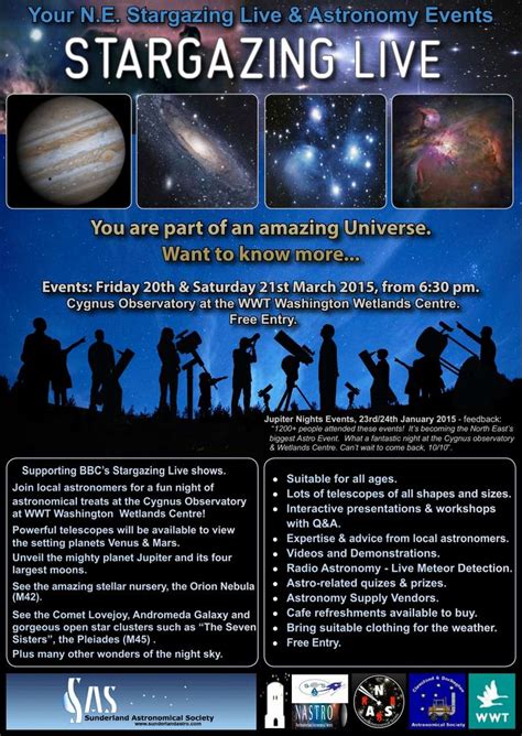 Stargazing Live Astronomy And Stargazing Support Event Sunderland