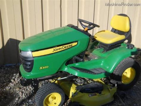 2011 John Deere X320 Lawn Mower W48 Deck Lawn And Garden And Commercial