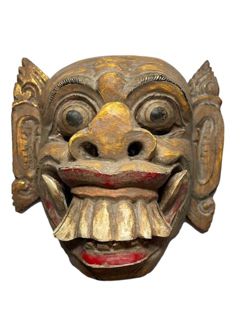 Old Balinese Dance Topeng Mask Bali Mask Asian Art Imports