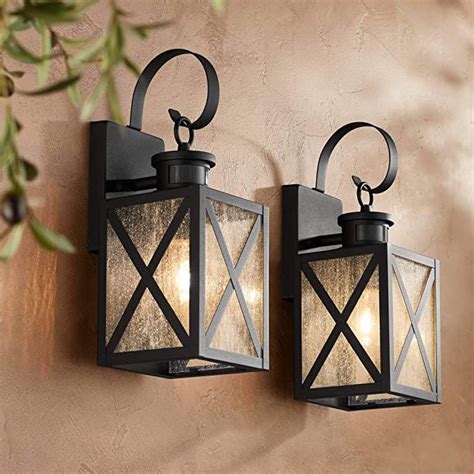 Welling Vintage Outdoor Wall Light Fixtures Set Of 2 Carriage Style